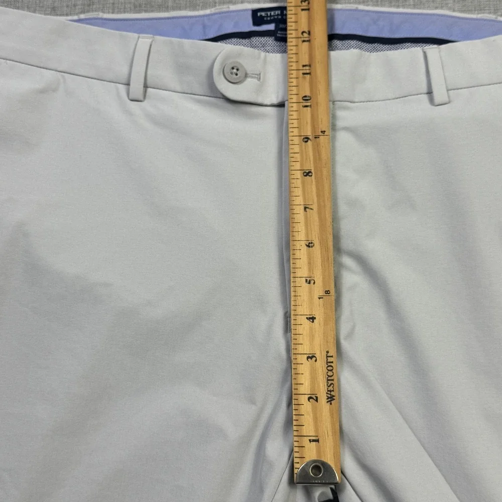 Peter Millar Crown Crafted Surge Performance Trouser Pants Mens 38x32 Gray